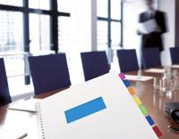 Post-it Index Strong, ft 25,4 x 38 mm, set van 3 kleuren (rood, geel en blauw), 22 tabs per kleur - thumbnail
