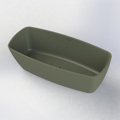 Vrijstaand Ligbad Boss & Wessing Cali 174x78x55 cm Cast Marble Mat Groen Boss & Wessing Vrijstaand Ligbad Boss & Wessing Cali 174x78x55 cm Cast Marble Mat Groen Boss & Wessing