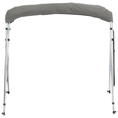 VidaXL Biminitop 4 bogen met mesh zijwanden 243x(170-182)x137 cm