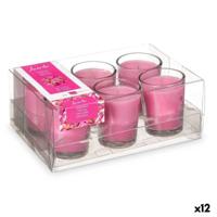 Geurkaarsenset 16 x 6,5 x 11 cm (12 Stuks) Glas Orchidee - thumbnail