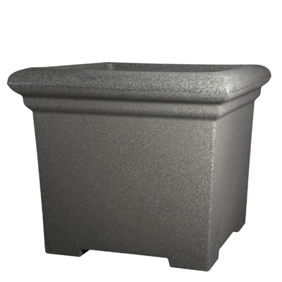 Vierkante 200L grijze plantenbak bloempot Prestige - Prestige Vierkante 200L grijze plantenbak bloempot Prestige - Prestige