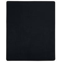 VidaXL Hoeslakens 2 st jersey 100x200 cm katoen zwart - thumbnail