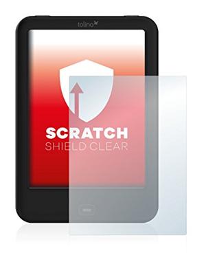 upscreen Schermbeschermer voor Tolino Shine 2 HD Screen Protector Transparant, Antikras, Anti-Vingerafdruk