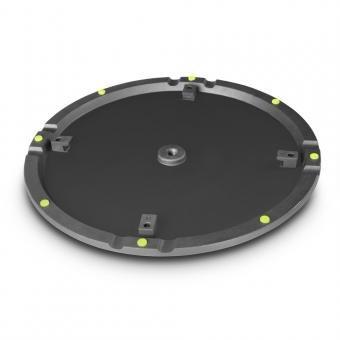 Gravity WB123SET1B Baseplate met extra gewicht voor M20 tussenpaal