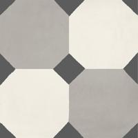 Portugese Vloertegel Jos Hidro 8 Side Black 19.7x19.7 cm Jos. - thumbnail