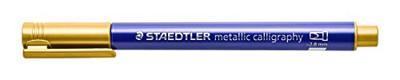 Quantore Kalligrafiepennen metallic set - 10 kleuren
