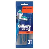 Gillette Gillette BlueII Plus Wegwerp Scheermesjes voor Mannen - 3 stuks - thumbnail