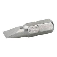 KS Tools 911.3681 Gleuf-bit 6.5 mm S2-staal Vernikkeld C 8 1 stuk(s) - thumbnail