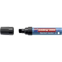 Edding 4-388001 Flipchartmarker Flipchartmarker Beitelpunt 4 - 12 mm Zwart 1 stuk(s) - thumbnail