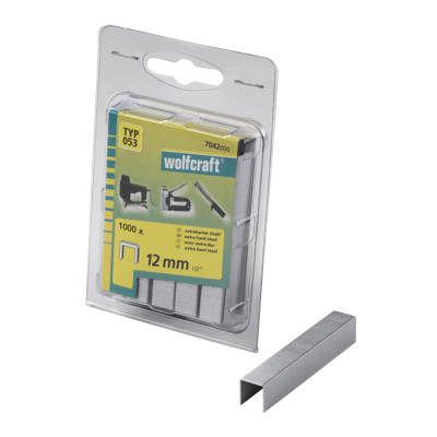 Wolfcraft Breedrugnieten | Type 053 | Staal | 12mm | 1000 stuks - 7042000