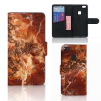 Huawei P10 Lite | Bookcase | Marmer Bruin - thumbnail