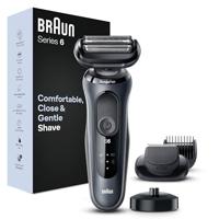 Braun 61-N4500CS Series 6 Scheerapparaat Zwart/Grijs - thumbnail