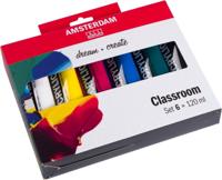 Royal Talens Amsterdam Standaard Series Set - Classroom - 6 x 120ml - thumbnail