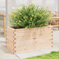 Plantenbak 90x40x45,5 cm massief grenenhout - thumbnail