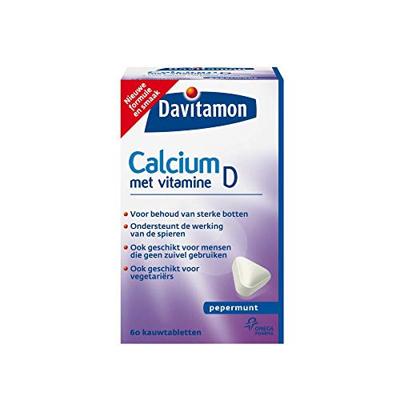 Davitamon Calcium Met Vitamine D Kauwtabletten Davitamon Calcium Met Vitamine D Kauwtabletten