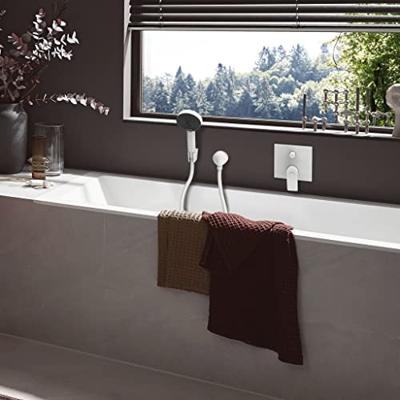 Hansgrohe Pulsify Select S doucheset 105 3jet Relaxation EcoSmart met doucheslang 160 cm, mat wit