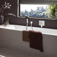 Hansgrohe Pulsify Select S doucheset 105 3jet Relaxation EcoSmart met doucheslang 160 cm, mat wit - thumbnail