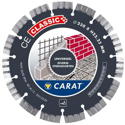 Carat diamantzaag universeel ø230x22,23mm, ce classic - cec2303000 - cec2303000 Carat diamantzaag universeel ø230x22,23mm, ce classic - cec2303000 - cec2303000