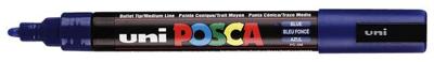 Paintmarker uni posca pc5m m donkerblauw | 6 stuks