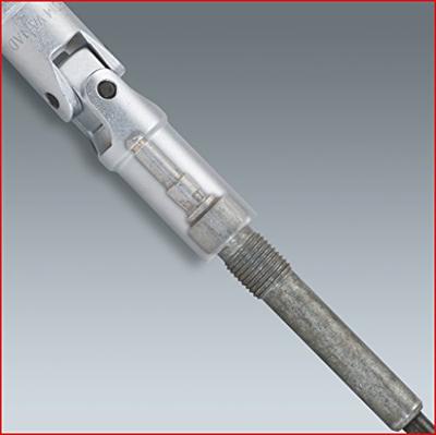 KS Tools 500.7320 3/8 gloeibougiesleutelset, lang, 6-delig
