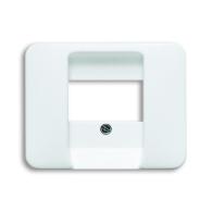 Busch-Jaeger 2CKA001753A7743 TAE-contactdoos Afdekking Wit, Verkeerswit 1 stuk(s)