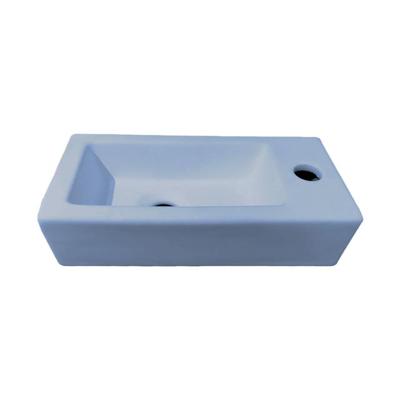 Best Design Fontein Morrano 37x18x9 cm Rechts Mat Lichtblauw