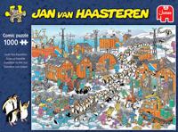 Jumbo Jan van haasteren legpuzzel - zuidpool, 1000st. - thumbnail