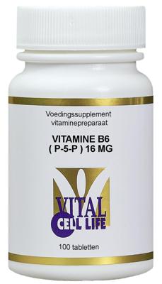 Vital Cell Life Vitamine B6 P-5-P 16mg 100 Tabletten