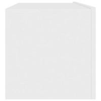 Tv-meubel 100x30x30 cm spaanplaat wit - thumbnail