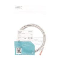 Digitus DK-1612-020 RJ45 Netwerkkabel, patchkabel CAT 6 U/UTP 2.00 m Grijs Snagless, Met anti-kniktule 1 stuk(s) - thumbnail