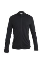 Icebreaker Merino 260 QuantuIV LS Zip Vest Heren Black S - thumbnail