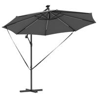 Cantilever Banana Parasol Antraciet 294 x 294 x 248 cm - thumbnail