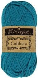 Scheepjes Cahlista 50g - 400 Petrol Blue - Haakgaren / Breigaren