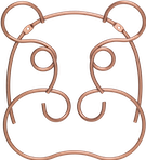 Tomado Metaltex Kapstok Safari Hippo Incl. bevestigingsmateriaal Tomado Metaltex Kapstok Safari Hippo Incl. bevestigingsmateriaal