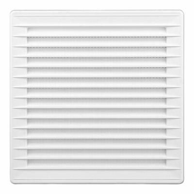 Ventilatierooster EDM 87724 Wit 17 x 17 x 1,15 cm Muggennet Ventilatierooster EDM 87724 Wit 17 x 17 x 1,15 cm Muggennet