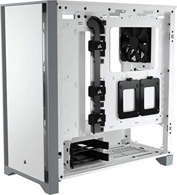 4000D - Midtowermodel - ATX - Gehard glas - wit