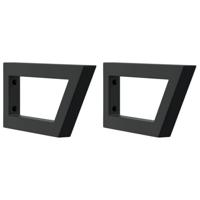 Badkamer wandschap staal en massief beukenhout - thumbnail