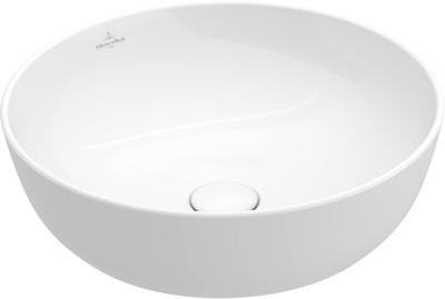 Villeroy & Boch Artis opzetwastafel - rond Ø43cm - zonder overloop ceramic+ wit 417943r1