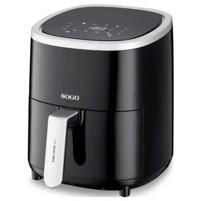 SOGO Human Technology FRE-SS-10865 Airfryer 3.5 l 1200 W Zwart, Zilver SOGO Human Technology FRE-SS-10865 Airfryer 3.5 l 1200 W Zwart, Zilver