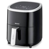 SOGO Human Technology FRE-SS-10865 Airfryer 3.5 l 1200 W Zwart, Zilver - thumbnail