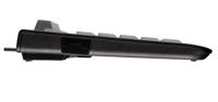 CHERRY KC 1000 SC toetsenbord Kantoor USB AZERTY Frans Zwart - thumbnail