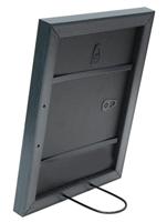 Deknudt Blauwe fotokader met rand in zilver 9x13 S41VK6 - thumbnail