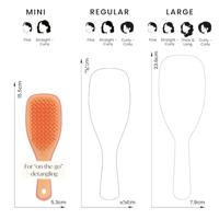Tangle Teezer Ultimate Detangler Mini Salmon Pink Abricot 1Stuks - thumbnail