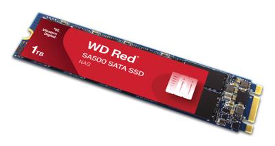 Western Digital WD Red™ SA500 SATA M.2 SSD 2280 harde schijf 1 TB M.2 SATA 6 Gb/s Western Digital WD Red™ SA500 SATA M.2 SSD 2280 harde schijf 1 TB M.2 SATA 6 Gb/s