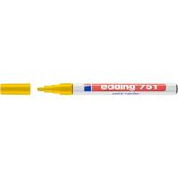 Edding Lakmarker | geel | streepbreedte 1-2 mm ronde punt | 10 stuks - 4-751005 4-751005 - thumbnail