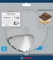 Bosch Accessoires Cirkelzaagblad Standard for Wood Speed 165 x 30/20 x 2,4 mm, 18 1st - 2608640789 - thumbnail