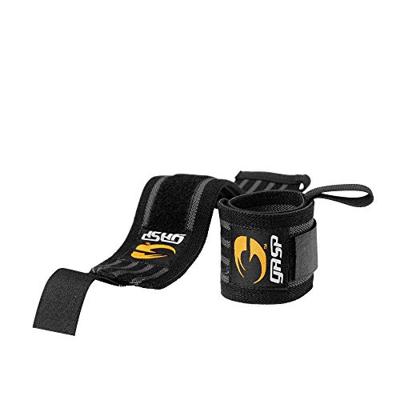 GASP Hardcore Wrist Wraps Black/Grey