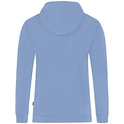 JAKO C6820D Jas Met Kap Organic Dames - Ijsblauw - 38
