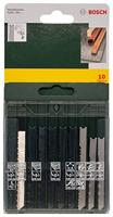 Bosch Accessoires 10-delige zaagbladenset hout/metaal/kunststof(U-schacht) - 2607019460 - thumbnail