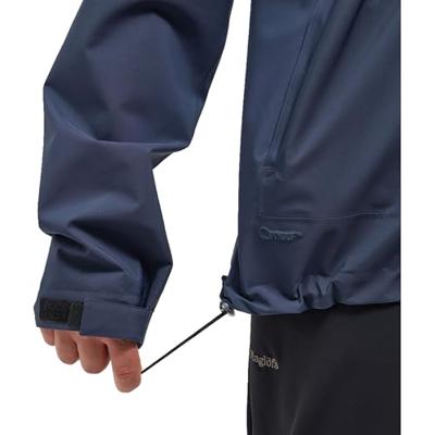 Haglofs Breeze Proof Hardshell Jas Heren Tarn Blue L